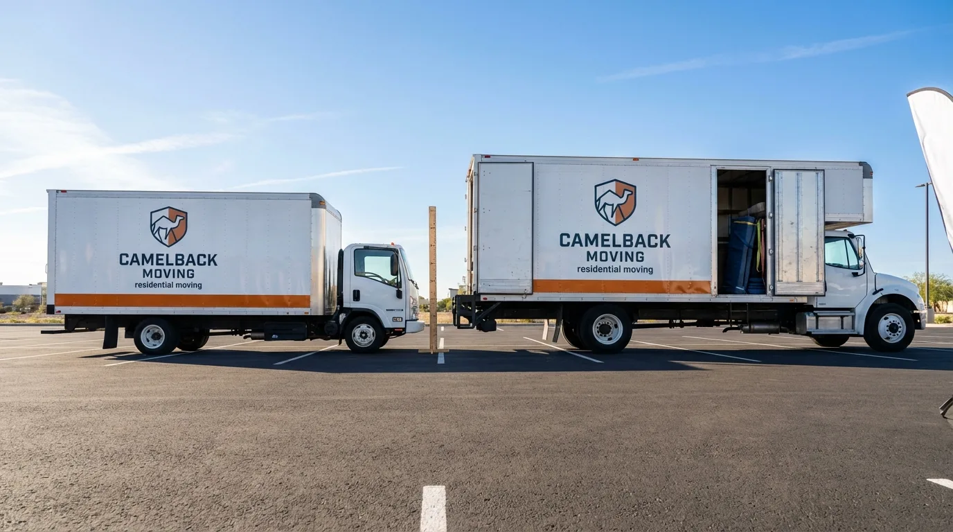 Moving truck size capacity guide in Syracuse